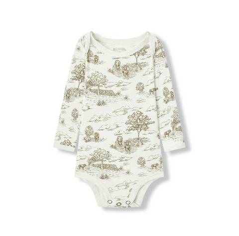 Luxe Stretch Long Sleeve Onesie