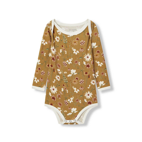 Luxe Stretch Long Sleeve Onesie