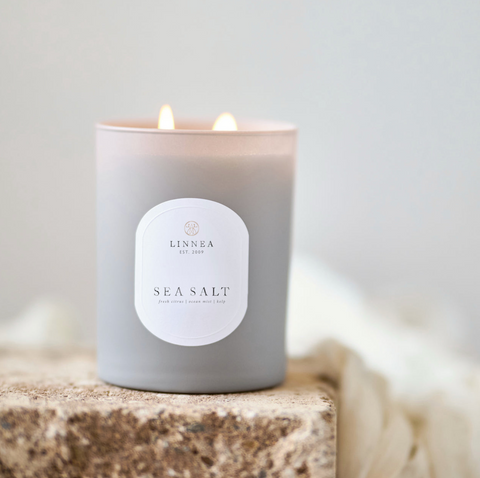 Sea Salt Double Wick Candle