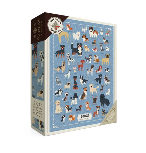 Illustrated Dogs Puzzle
