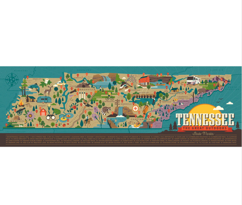 Tennessee State Parks Puzzle