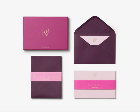 Hooray Card & Envelope Set