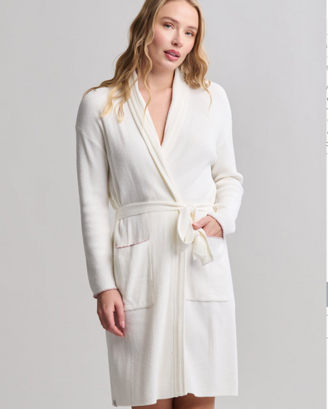 CCUL Scallop Ribbed Robe