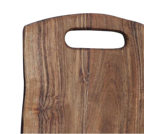 Wooden Two-Handle Cutting Board