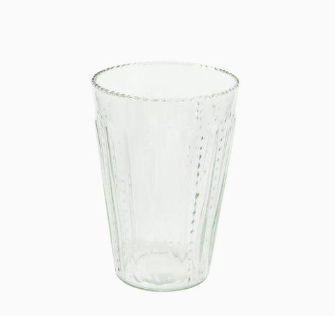 Ruffle Glass Tumbler