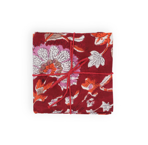 Clivia Burnt Napkins