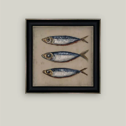 Three Blue Fish