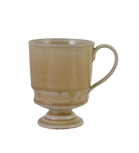 Stoneware Footed Mug