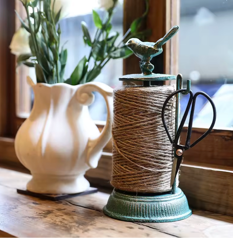 Cast Iron Twine Dispenser