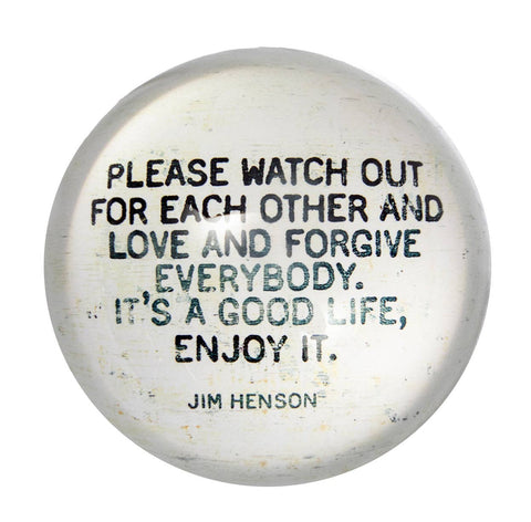 Jim Henson Paperweight
