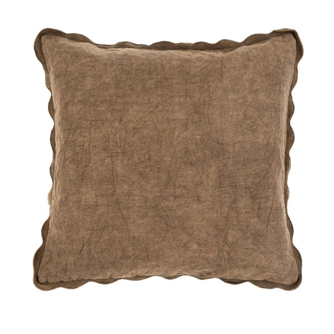 Scalloped Edge Pillow