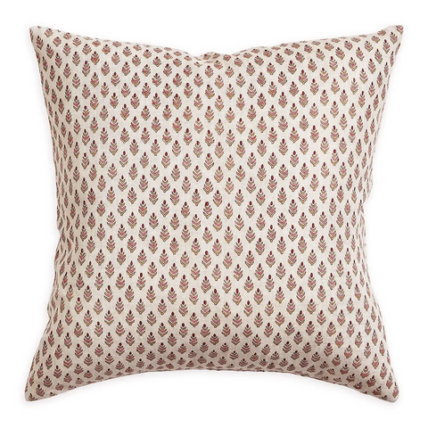 Sula Rose Linen Pillow Cover