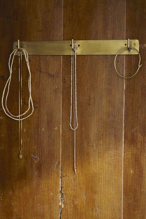 Brass Plated Triple Hook