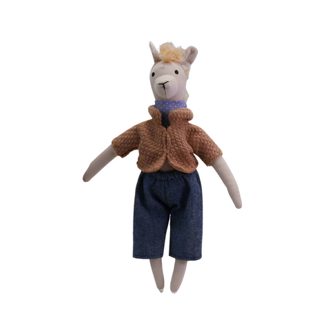 Mini Llama in Clothes