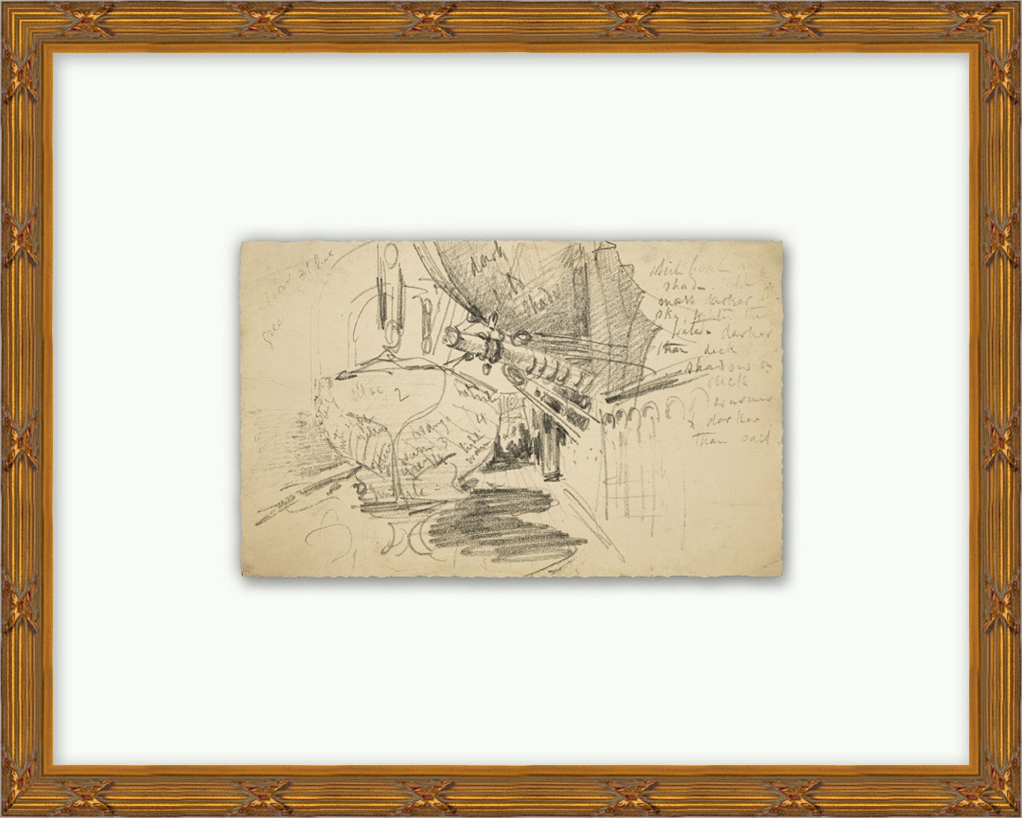 Seascape Drawings Reclaimed Home