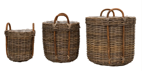 Rattan Planter Basket
