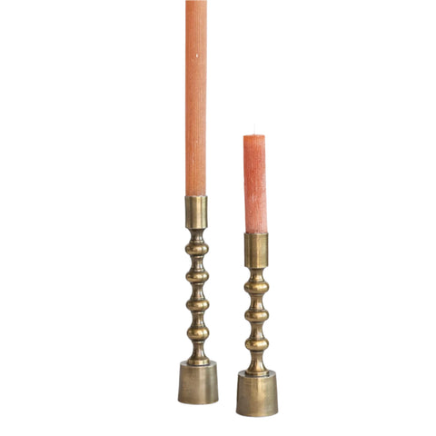 Antique Gold Taper Holder