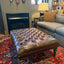 Leather Ottoman