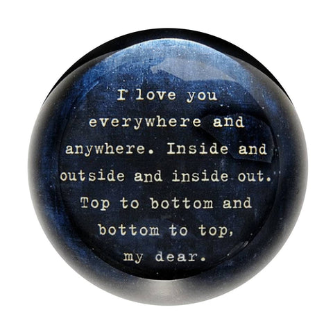 Paperweight - I Love You Everywhere