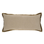 Velvet Trim Pillow Green