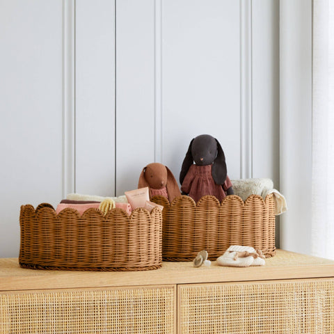 Scalloped Basket