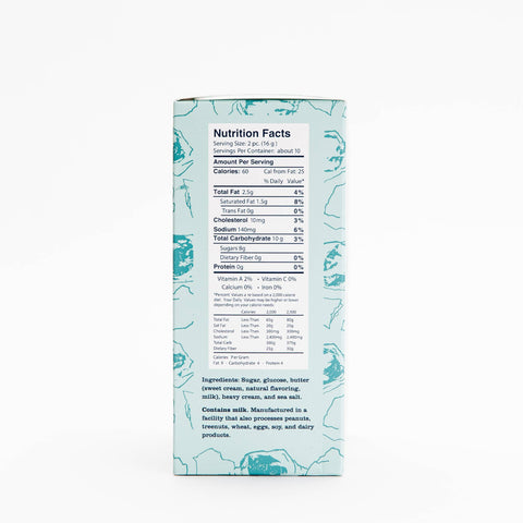 Classic Pure Sea Salt Caramels