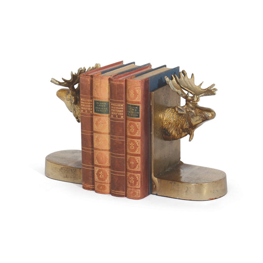 Moose Bookends