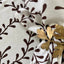 Winding Vines Tablecloth in Chocolate Brown
