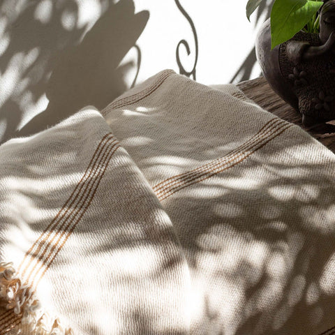 King Hand Loomed Cotton Throw