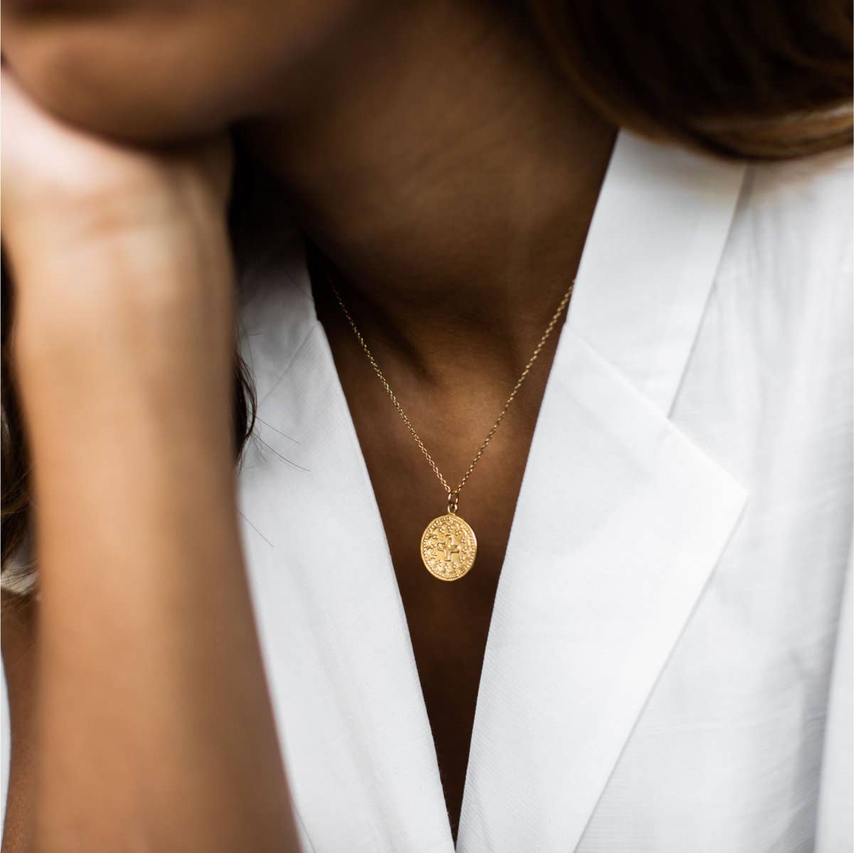 Iris Necklace | Jewelry Gold Gift Waterproof