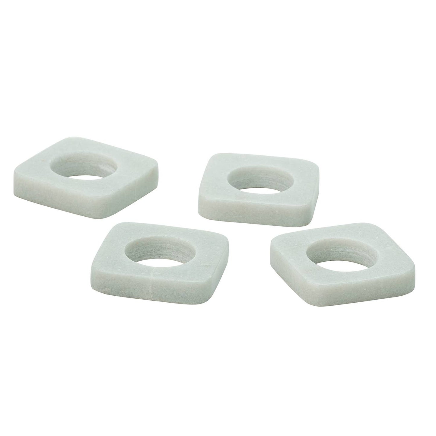 Aquila Marble Napkin Rings S/4