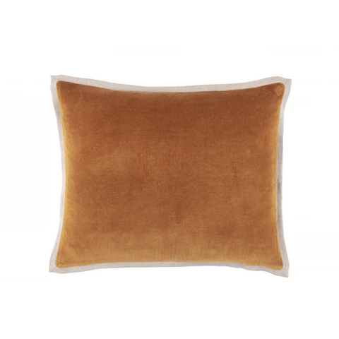 Gehry Velvet/Linen Decorative Pillow