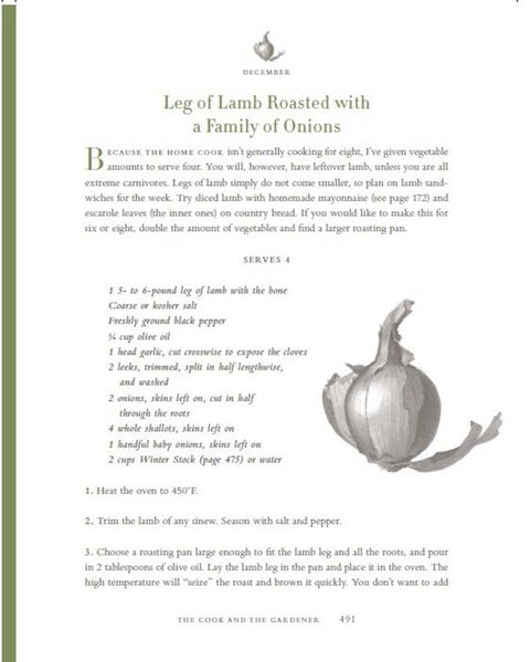 The Cook and the Gardener: Recipes and Writings