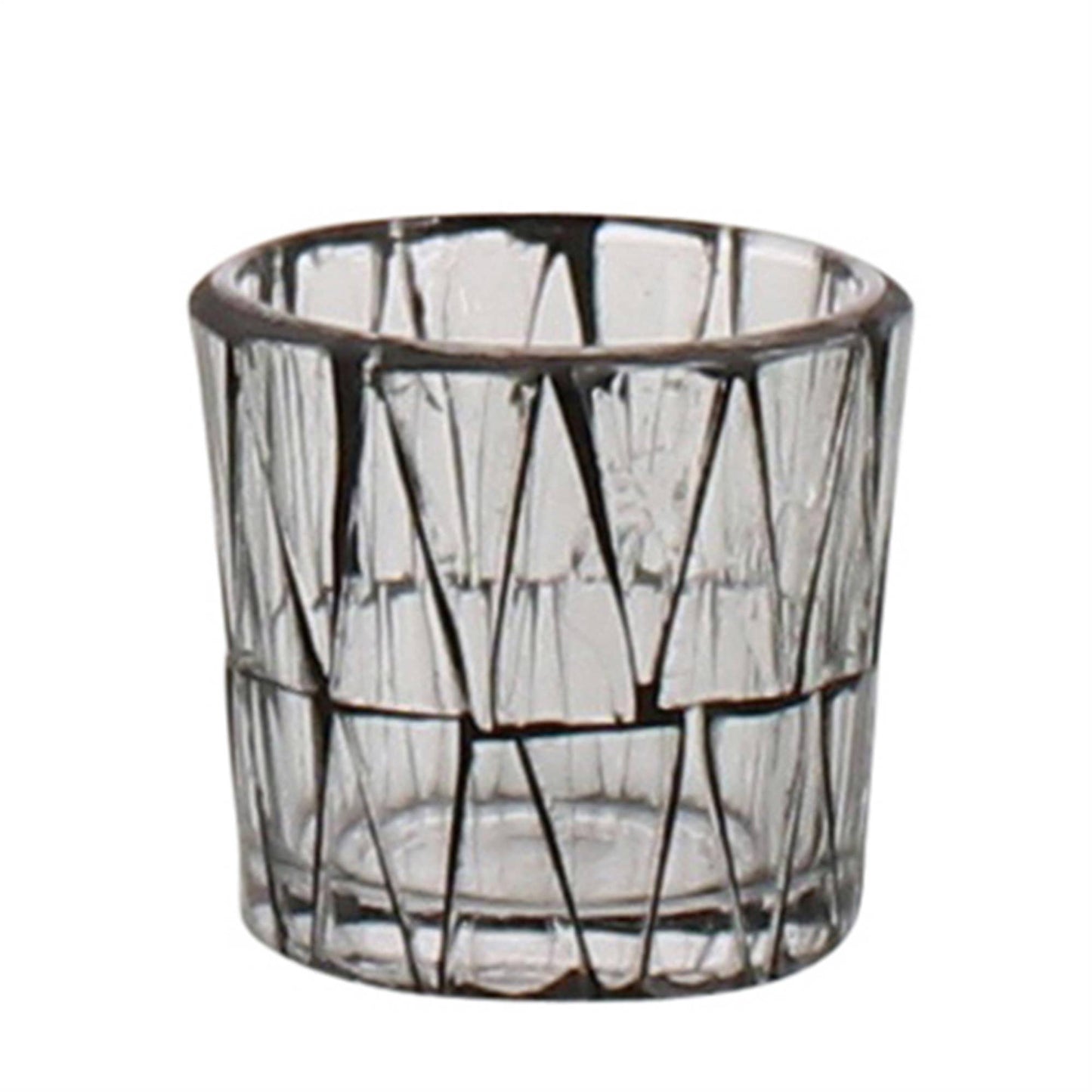 Jax Mosaic Tealight Holder, Glass - Sm