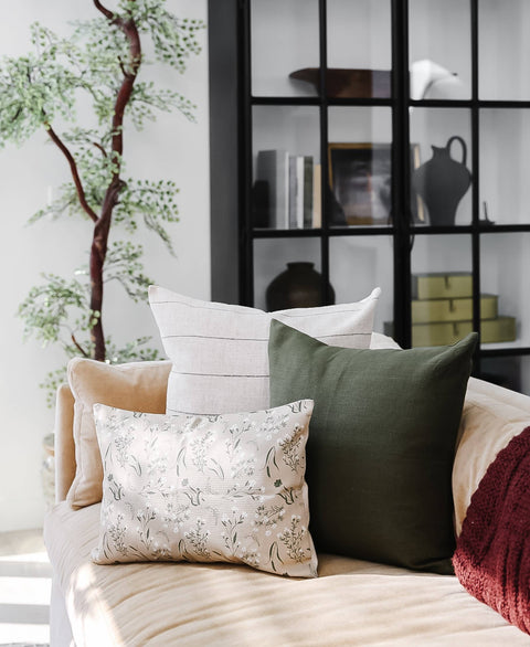 Dark Olive Pillow - 20x20