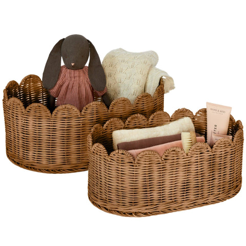 Scalloped Basket