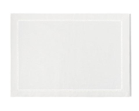 Pure Cotton White Placemat