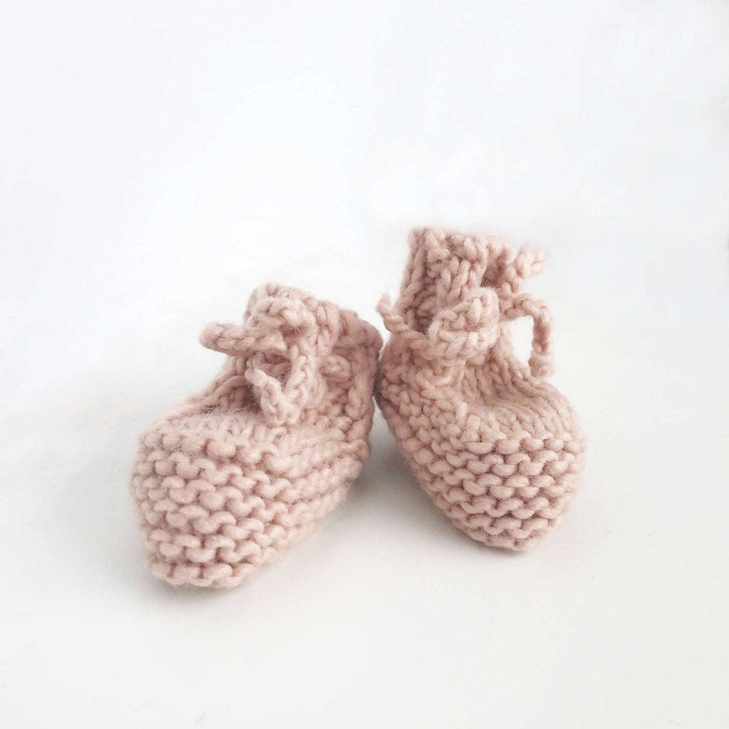 Classic Booties, Blush | Valentine's Baby Shoes