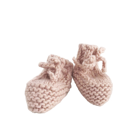 Classic Booties, Blush | Valentine's Baby Shoes