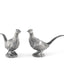 Pewter Pheasants Salt & Pepper Set