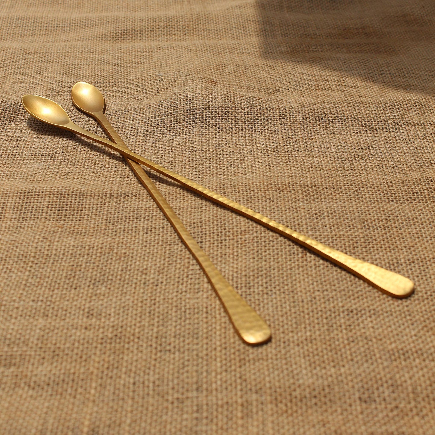 Pebbled Long Spoon