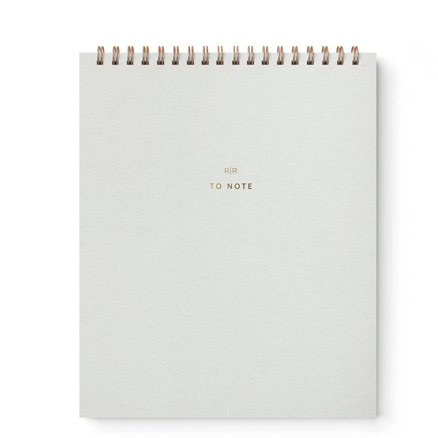 To Note Lined Notebook | 6 Colors: Charcoal