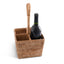 Hand Woven Rattan Wicker Flatware Caddy