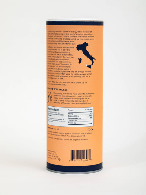 Trapani Pure Italian Fine Sea Salt
