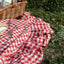 Ruffled Gingham Tablecloth