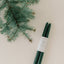 100% Beeswax Dipped Candles | Forest Green