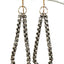Silver Venetian Chain Drop Earrings