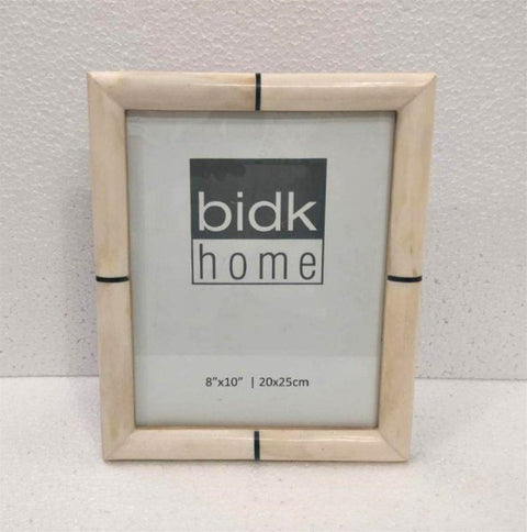 8x10" Black & White Stripe Frame