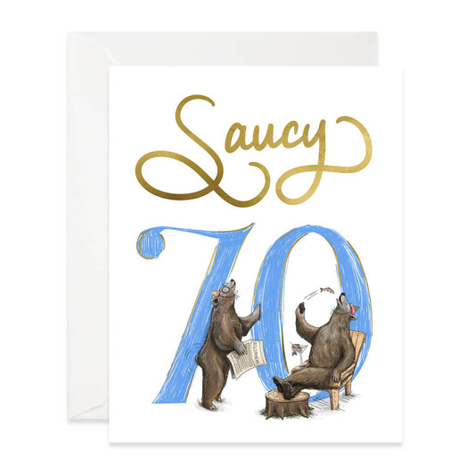 Saucy 70 Card