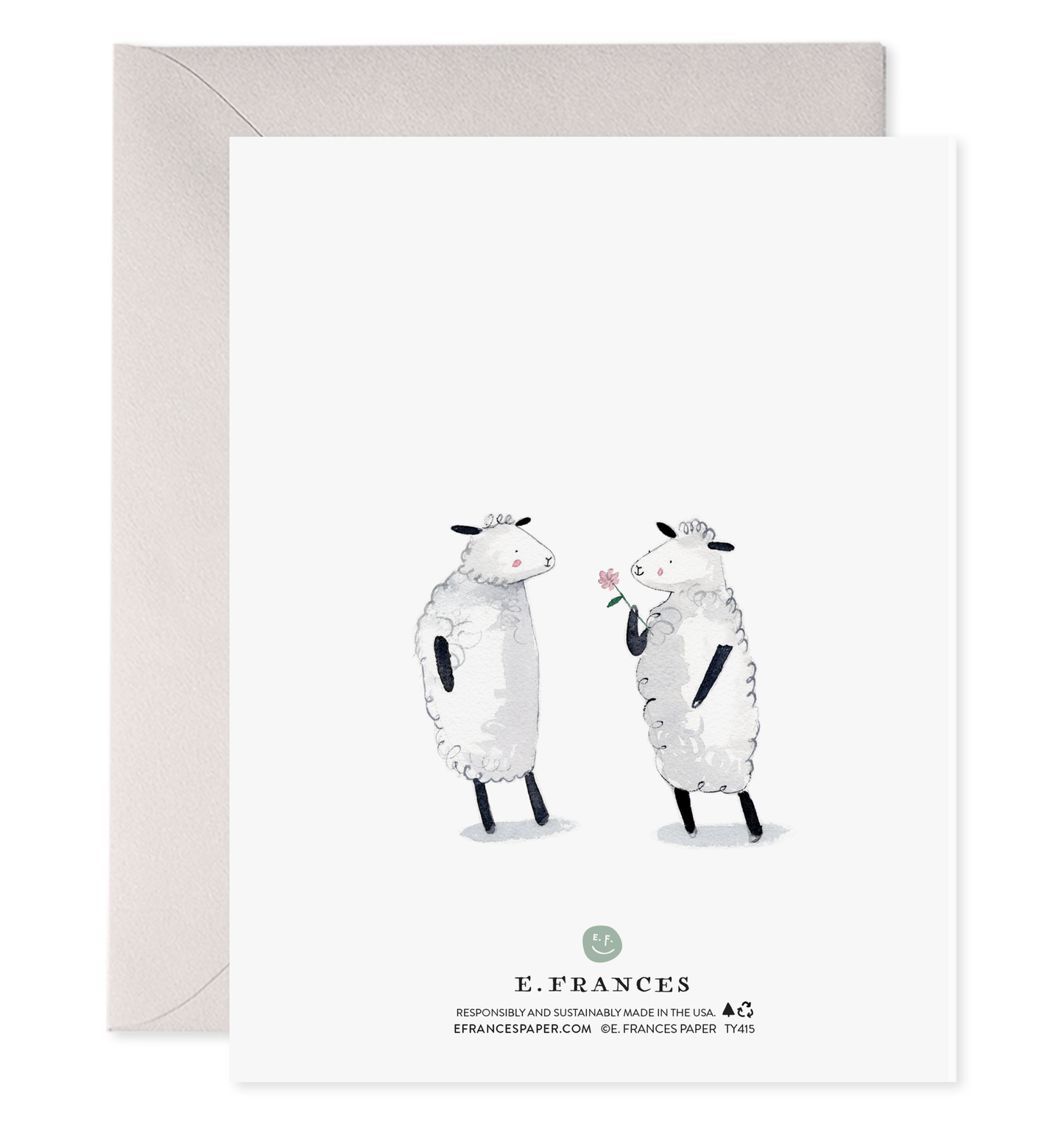 Thanks Ewe | Thank You Card Sheep